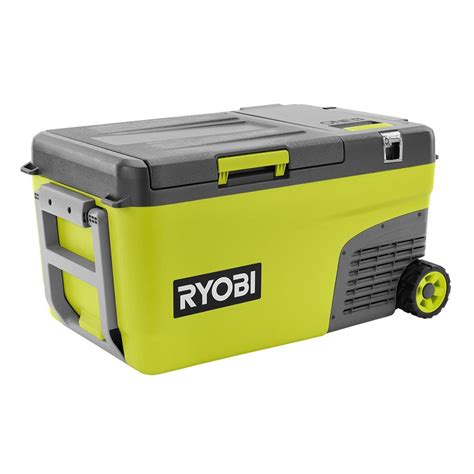 The powerful motor can throw snow up to 20' for up to 20 minutes when using a 4Ah battery, making it a great replacement for a traditional. . Ryobi electric cooler